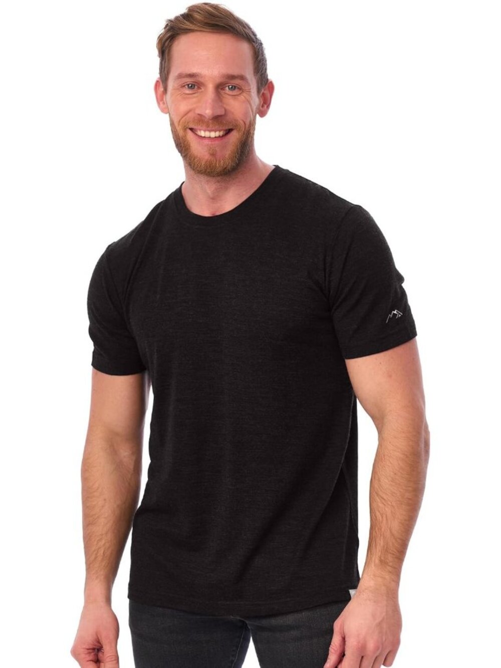 Men's 100% Merino Wool Short Sleeve T-Shirt - Soft Base Layer Undershirt